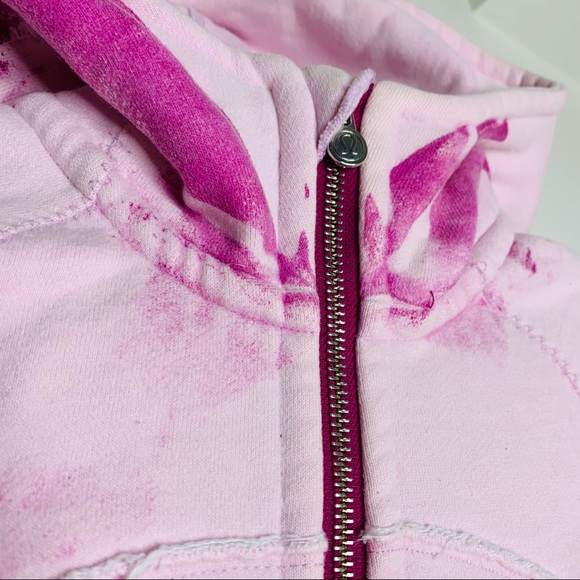 LULULEMON Jacket Special Edition Pink Tie Dye - Picture 4 of 6